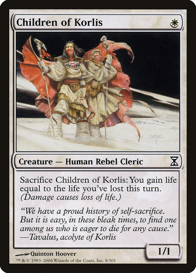 Children of Korlis [Time Spiral] Foil