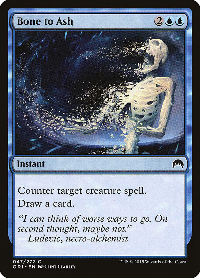 Bone to Ash [Magic Origins] Foil