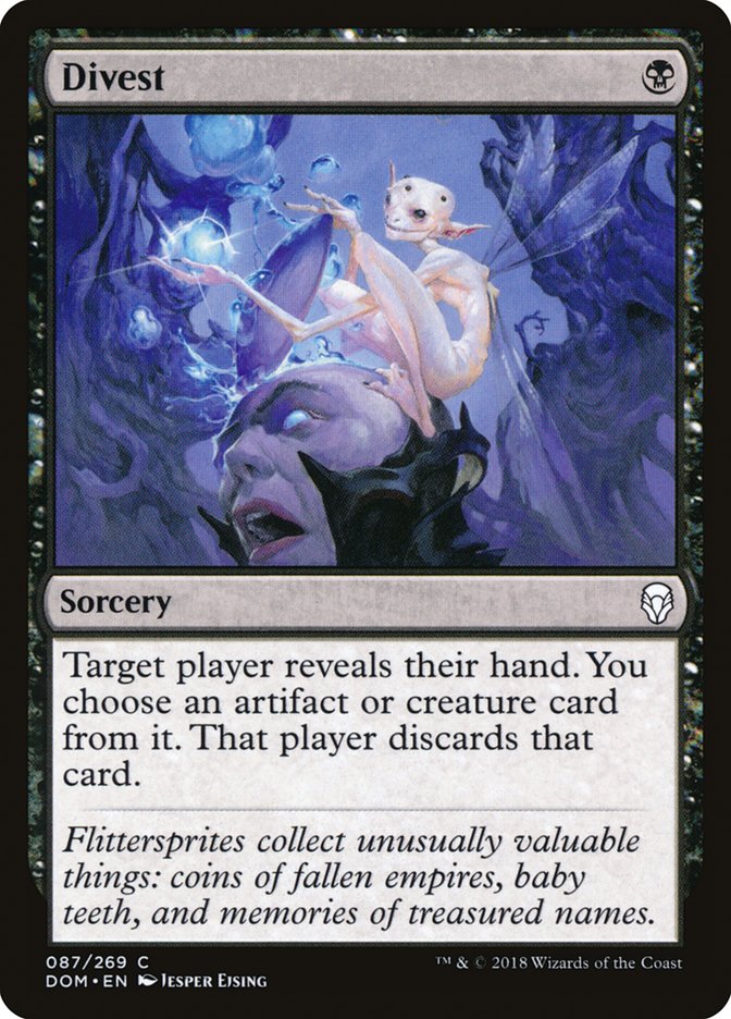 Divest [Dominaria] Foil