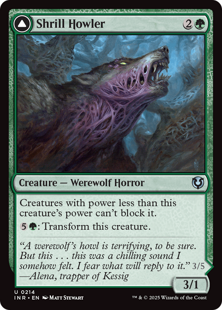Shrill Howler // Howling Chorus [Innistrad Remastered] Foil
