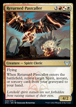 Returned Pastcaller [Strixhaven: School of Mages] Foil