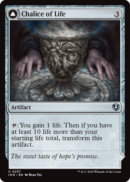 Chalice of Life // Chalice of Death [Innistrad Remastered] Foil