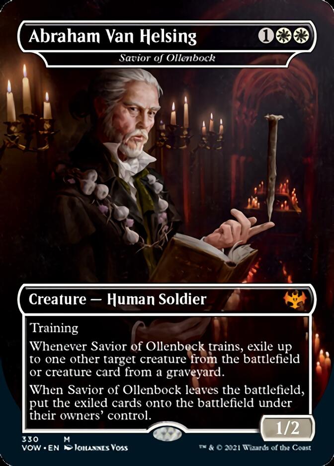 Savior of Ollenbock - Abraham Van Helsing [Innistrad: Crimson Vow] Foil