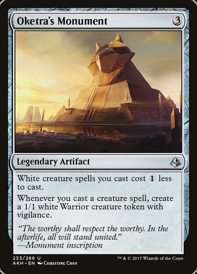 Oketra's Monument [Amonkhet] Foil