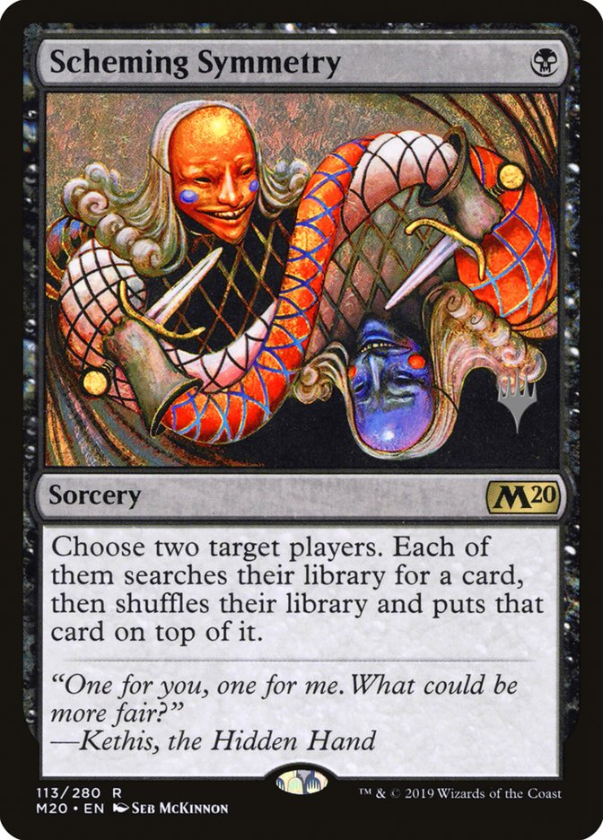 Scheming Symmetry (Promo Pack) [Core Set 2020 Promos] Foil