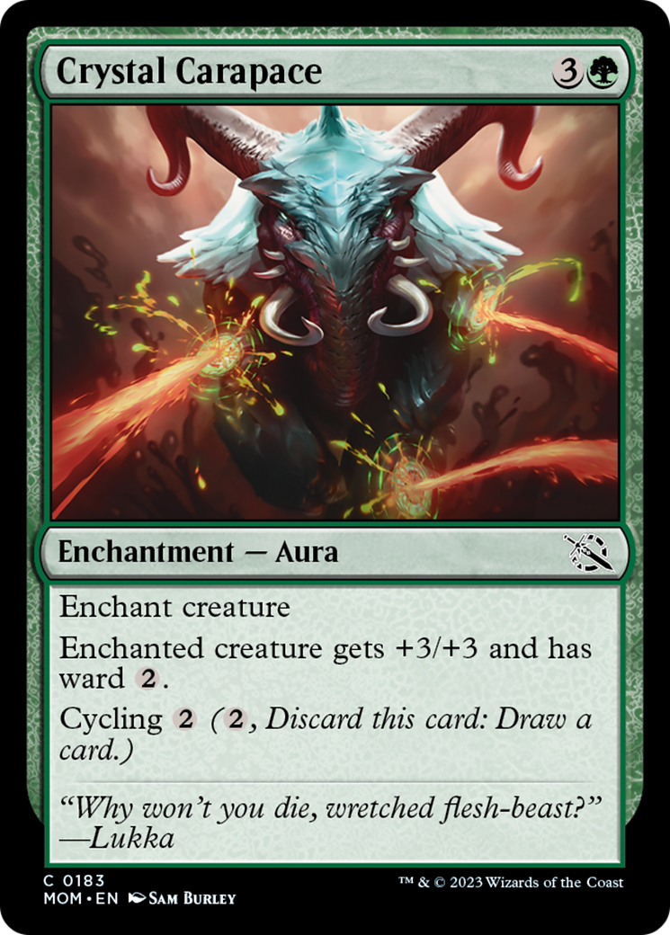 Crystal Carapace [March of the Machine] Foil