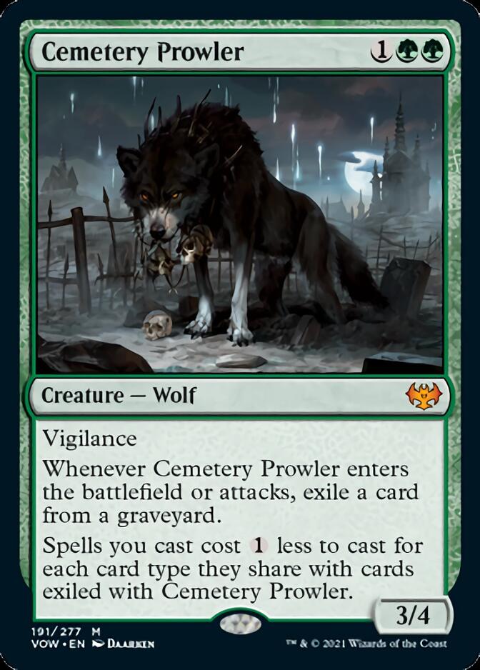 Cemetery Prowler [Innistrad: Crimson Vow] Foil