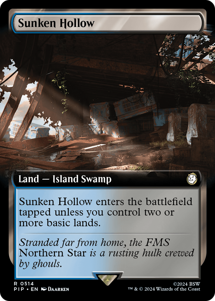 Sunken Hollow (Extended Art) [Fallout] Foil