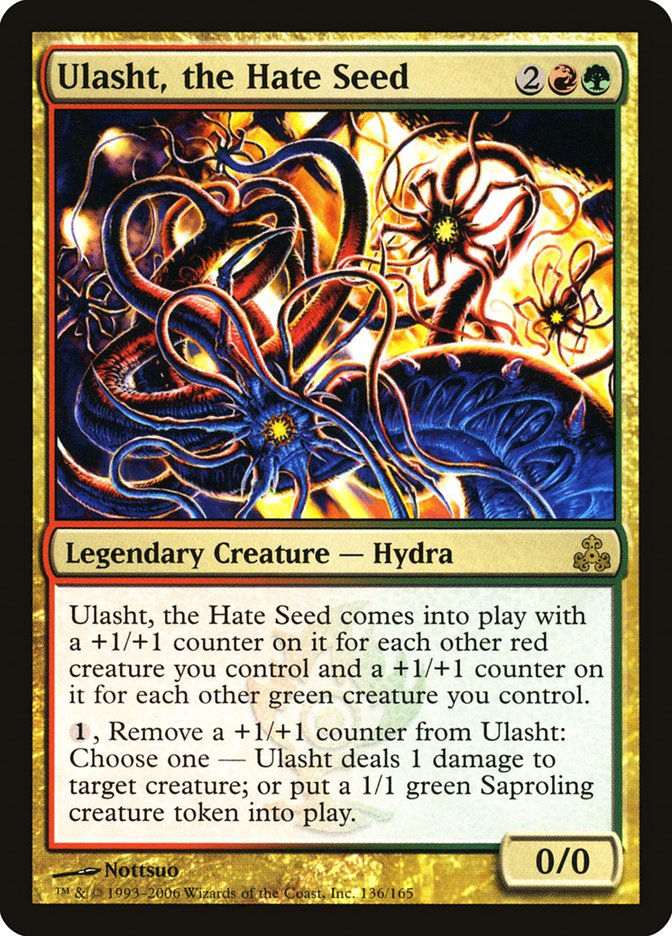 Ulasht, the Hate Seed [Guildpact] Foil