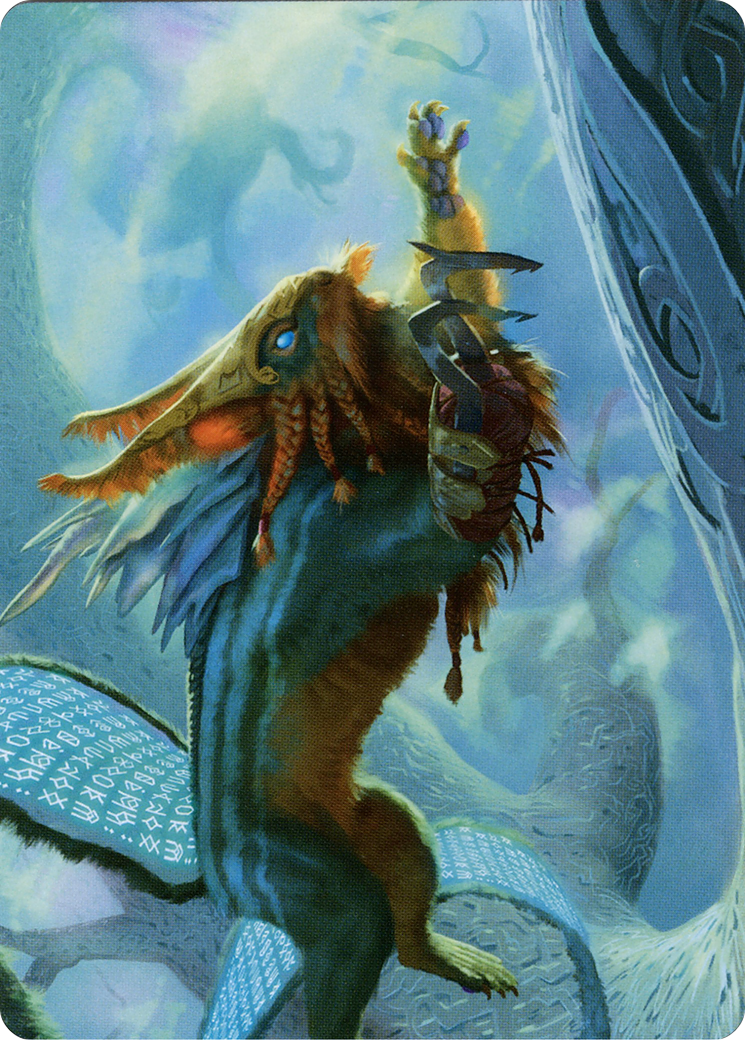 Toski, Bearer of Secrets // Toski, Bearer of Secrets  [Art Series: Kaldheim] (Borderless)