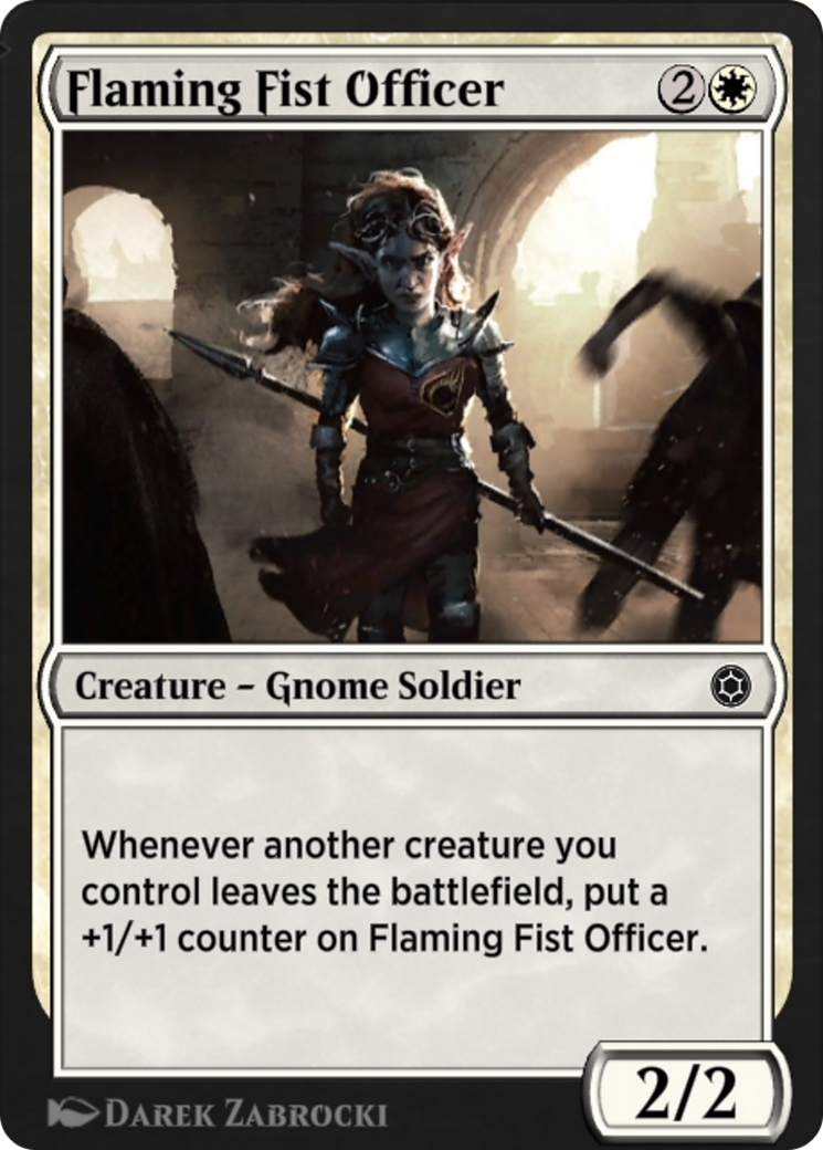 Flaming Fist Officer  [Alchemy Horizons: Baldur's Gate]