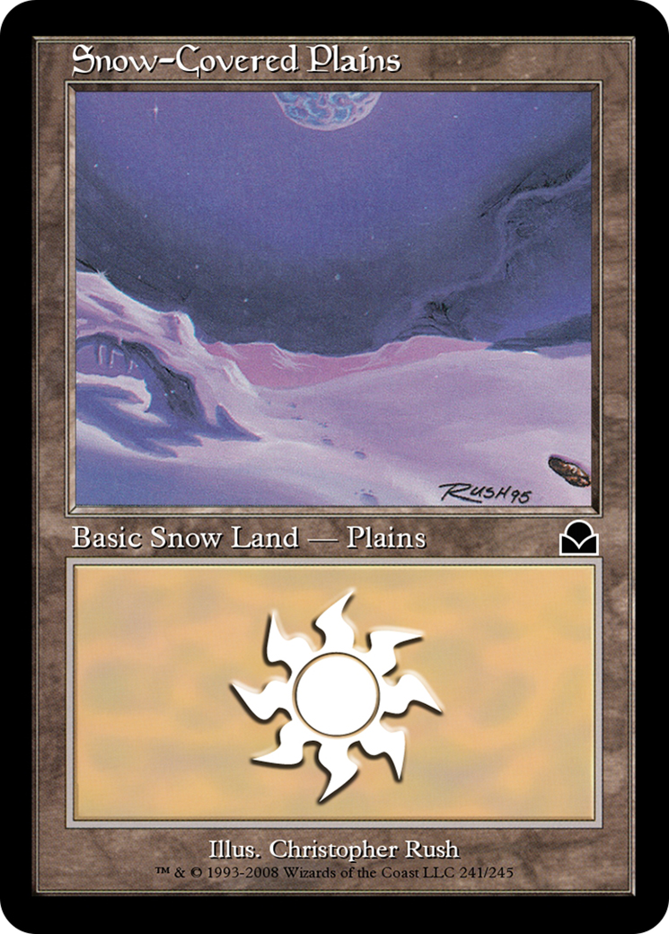 Snow-Covered Plains  [Masters Edition II] Foil