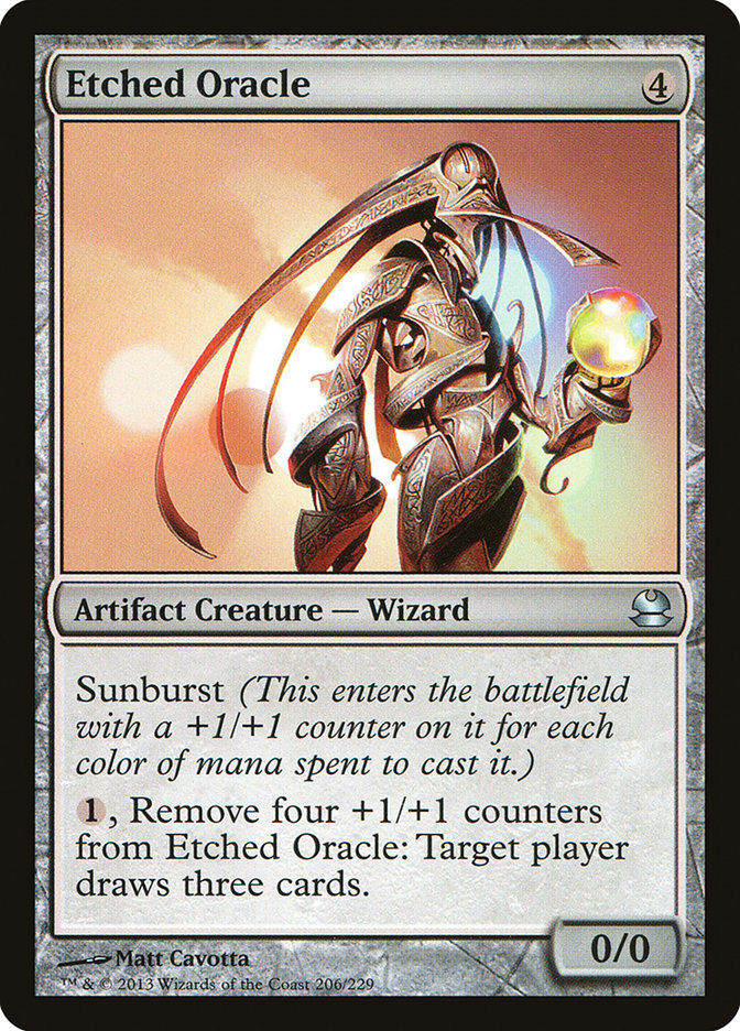 Etched Oracle [Modern Masters] Foil