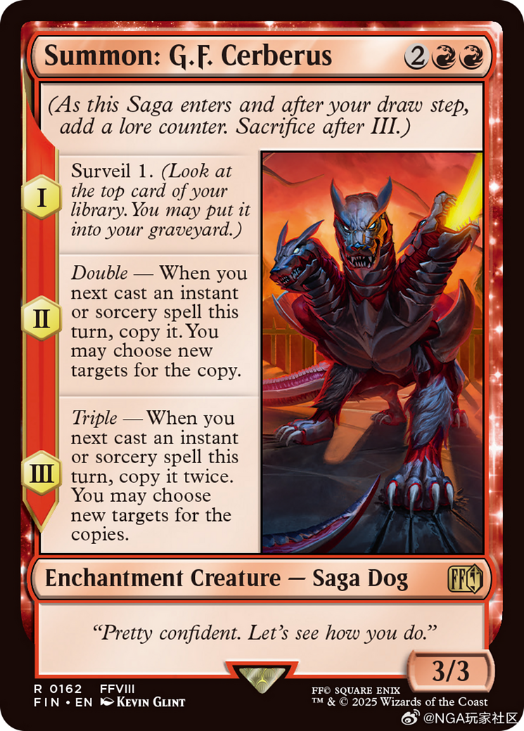 Summon: G.F. Cerberus [FINAL FANTASY] Foil