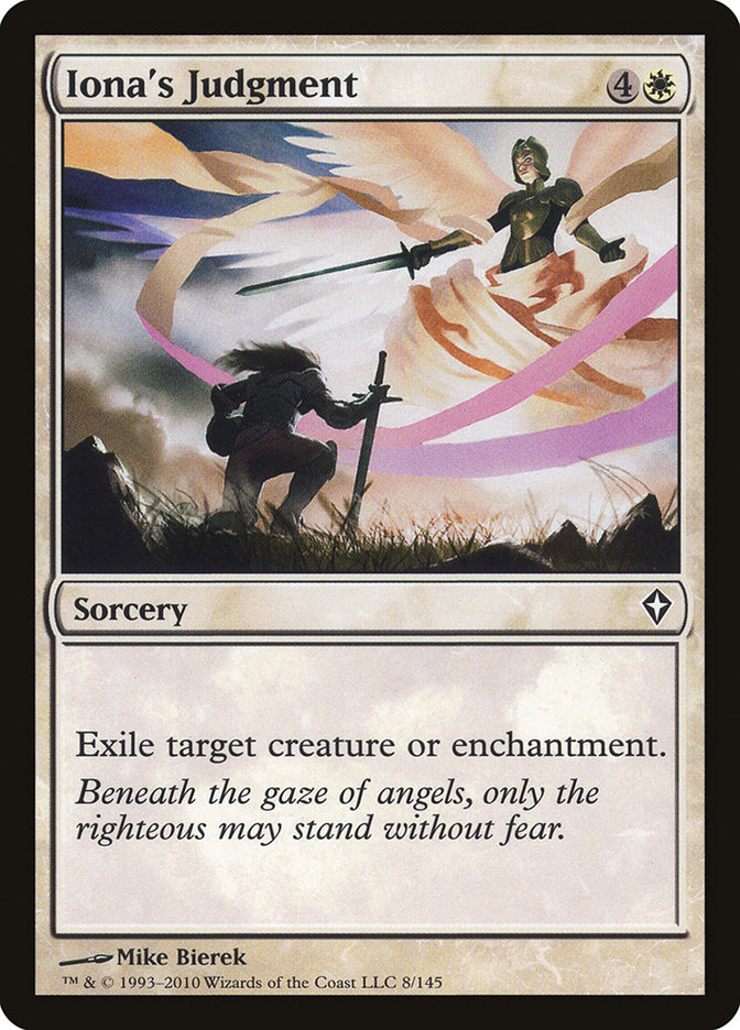 Iona's Judgment [Worldwake] Foil