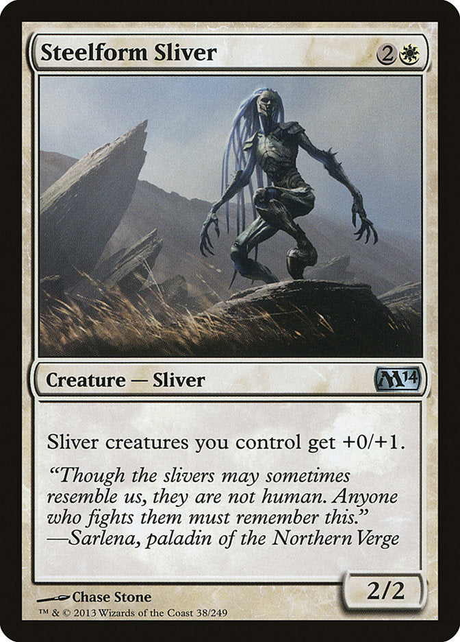 Steelform Sliver [Magic 2014] Foil