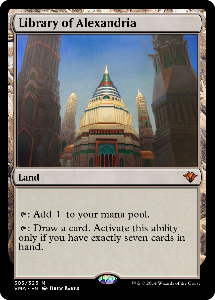 Library of Alexandria  [Vintage Masters] Foil