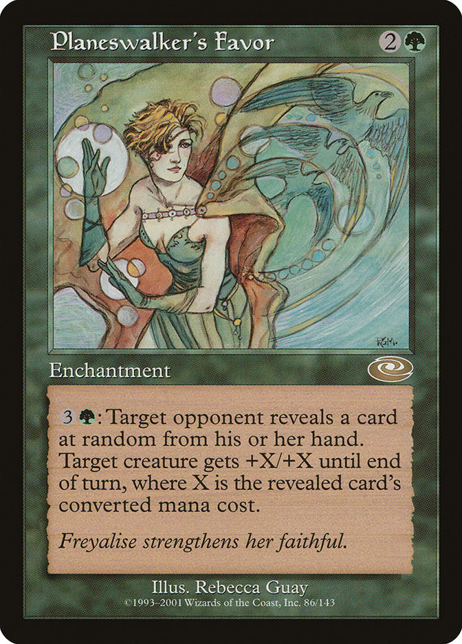 Planeswalker's Favor [Planeshift] Foil