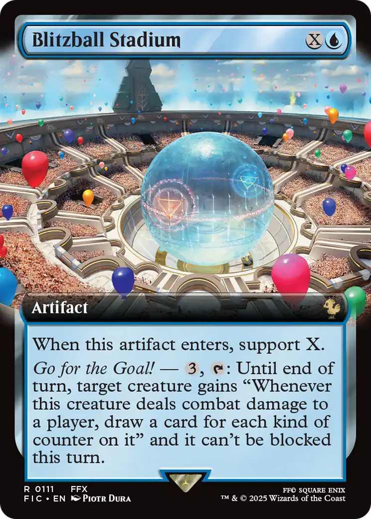 Blitzball Stadium (Extended Art) [FINAL FANTASY Commander] Foil