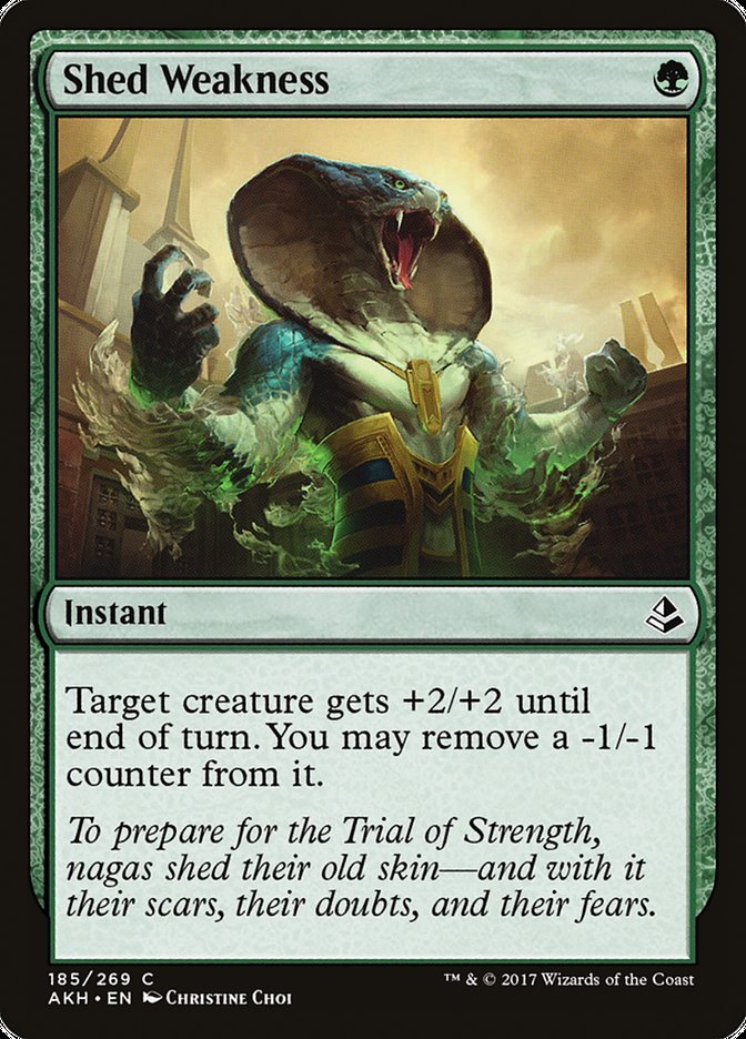 Shed Weakness [Amonkhet] Foil