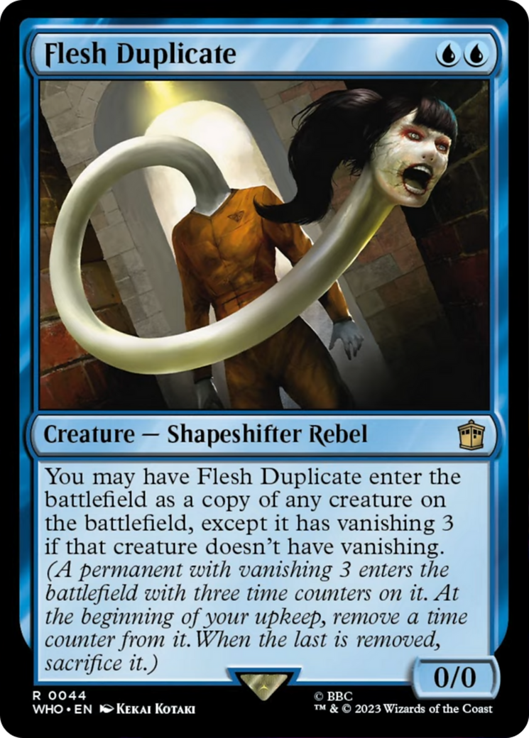 Flesh Duplicate [Doctor Who] Foil
