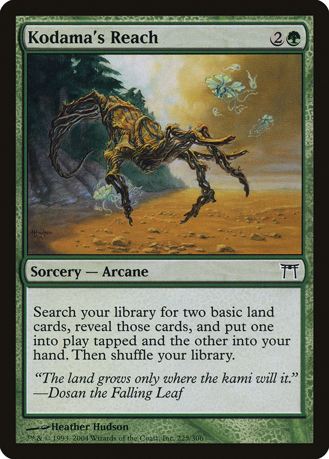 Kodama's Reach [Champions of Kamigawa] Foil