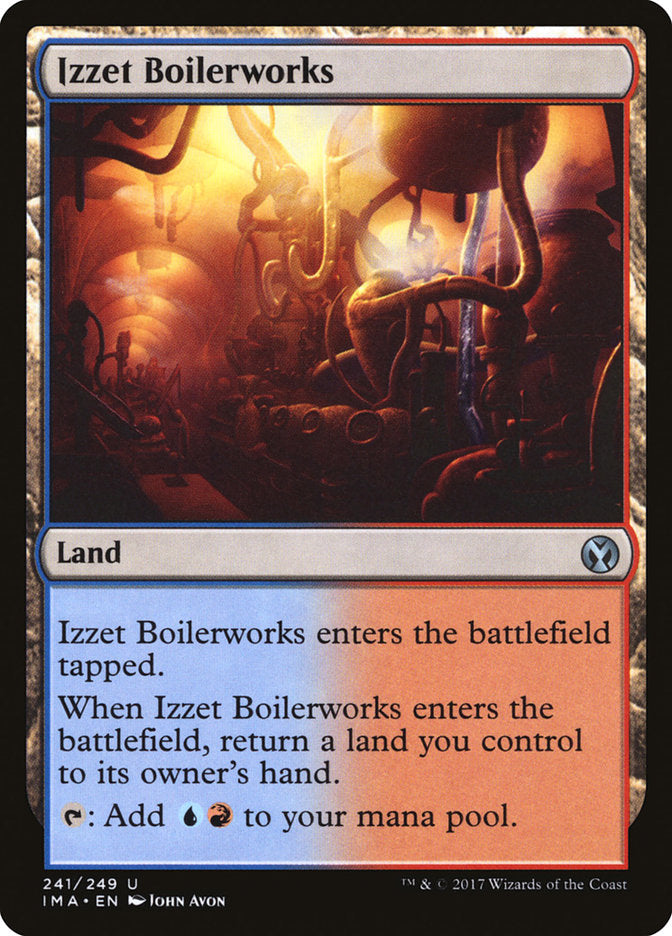 Izzet Boilerworks [Iconic Masters] Foil