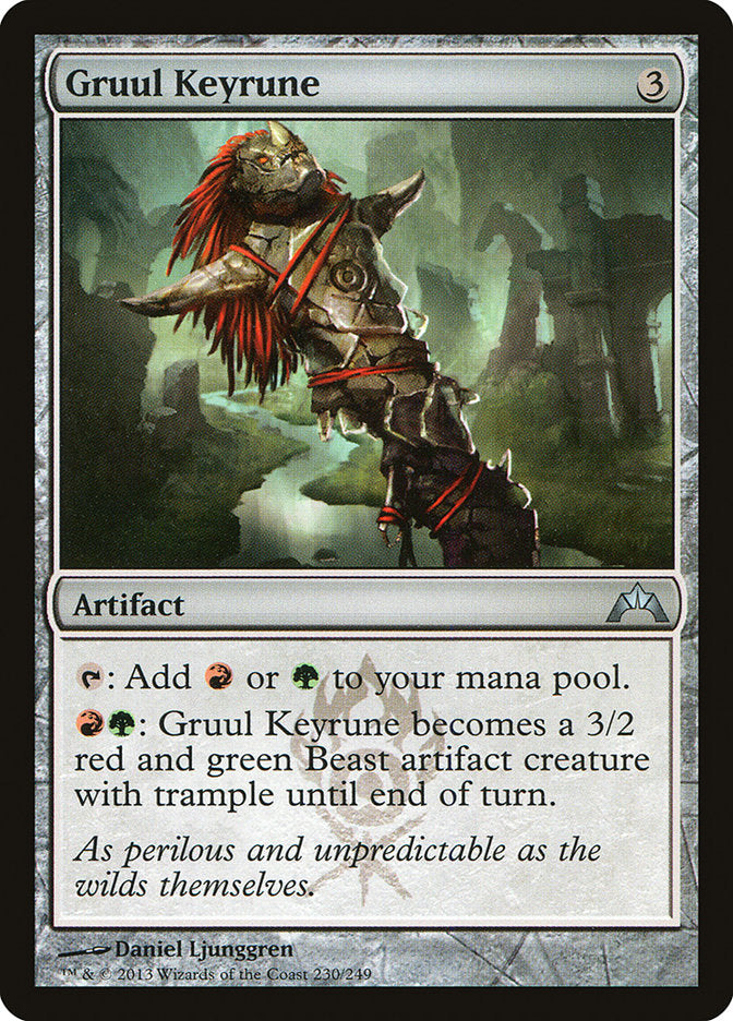 Gruul Keyrune [Gatecrash] Foil