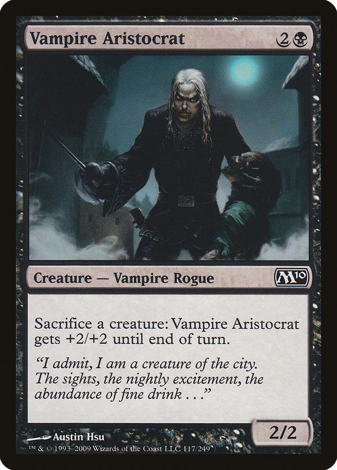Vampire Aristocrat [Magic 2010] Foil