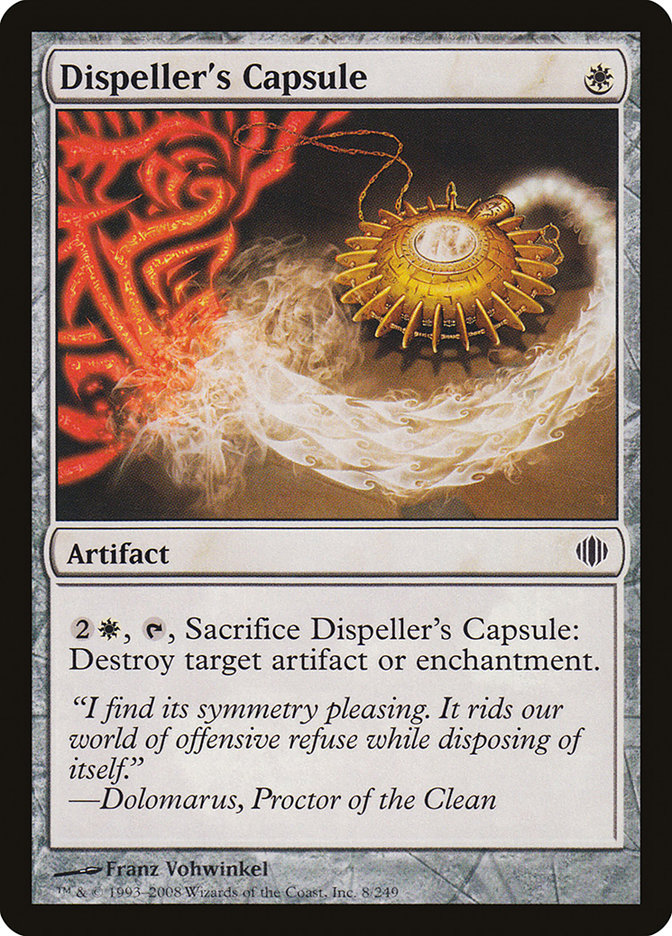 Dispeller's Capsule [Shards of Alara] Foil