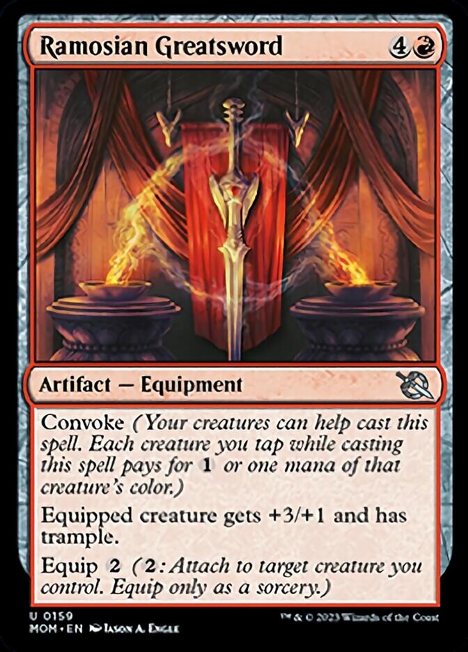 Ramosian Greatsword [March of the Machine] Foil