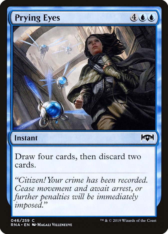 Prying Eyes [Ravnica Allegiance] Foil