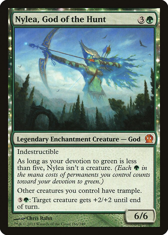 Nylea, God of the Hunt [Theros] Foil