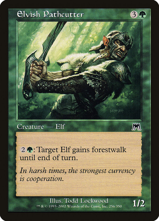 Elvish Pathcutter [Onslaught] Foil