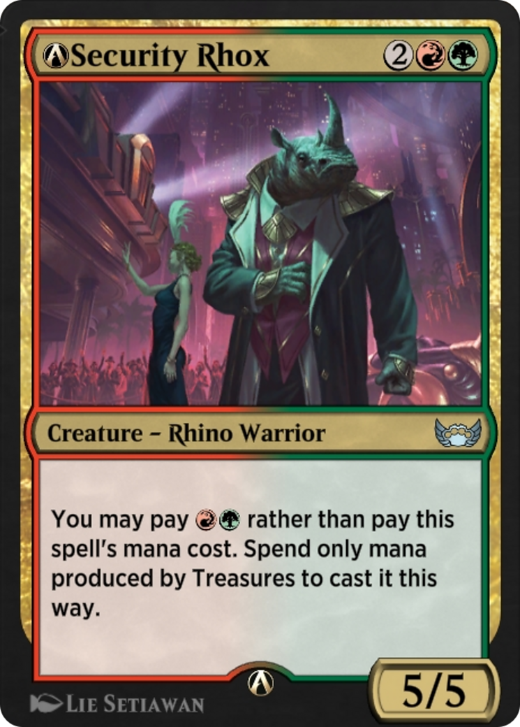 A-Security Rhox  [Streets of New Capenna]