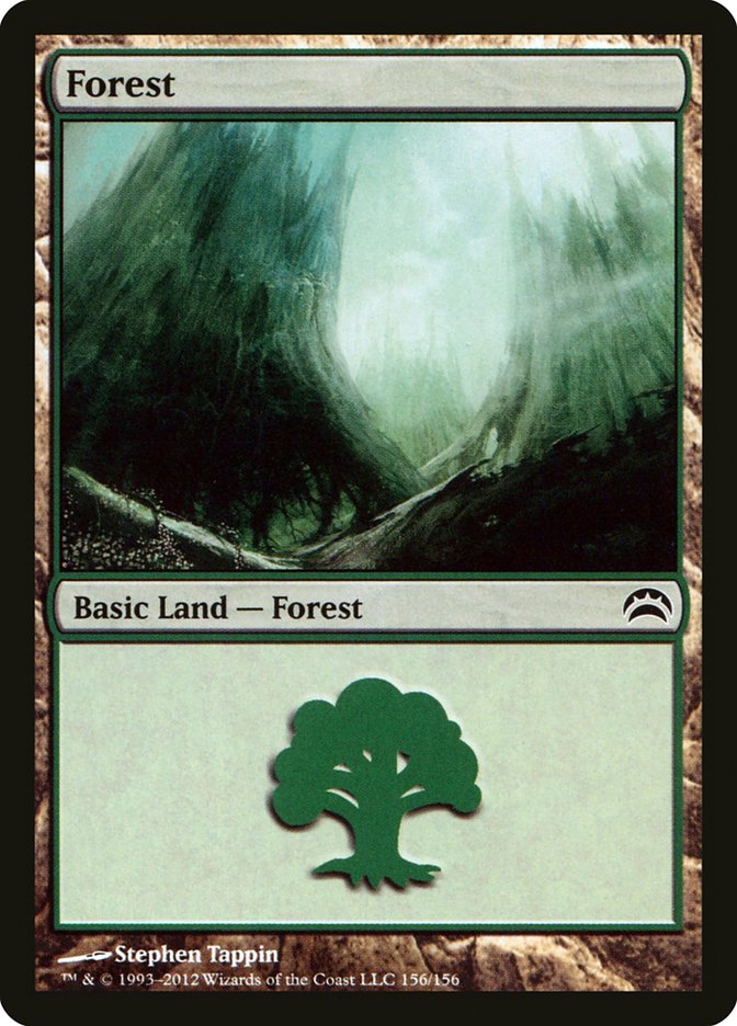 Forest (156) [Planechase 2012] Foil