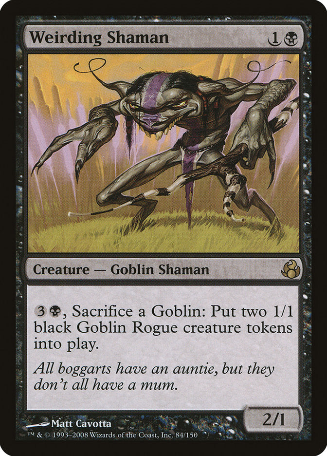 Weirding Shaman [Morningtide] Foil