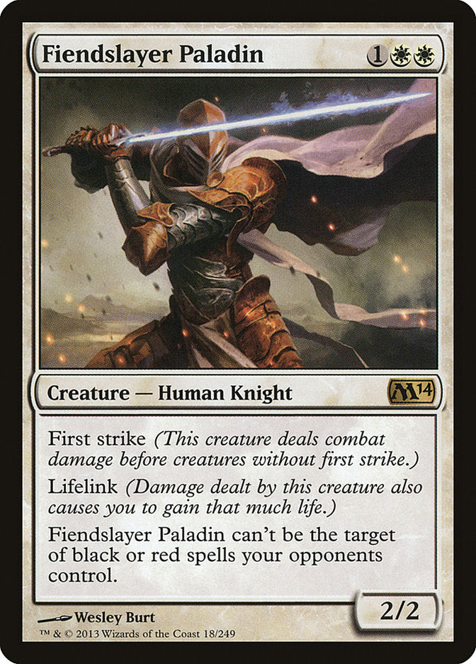 Fiendslayer Paladin [Magic 2014] Foil