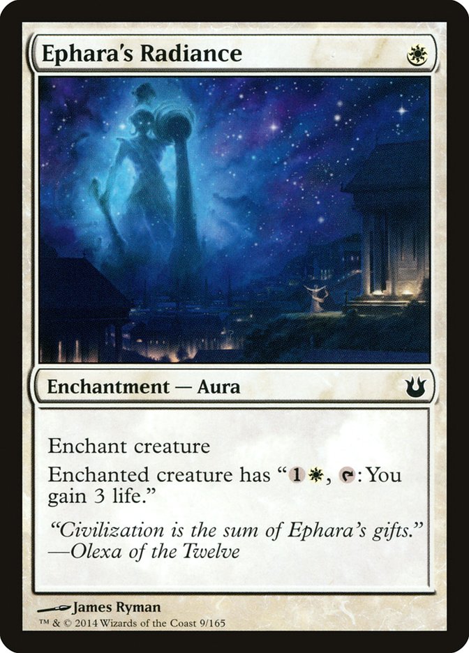 Ephara's Radiance [Born of the Gods] Foil