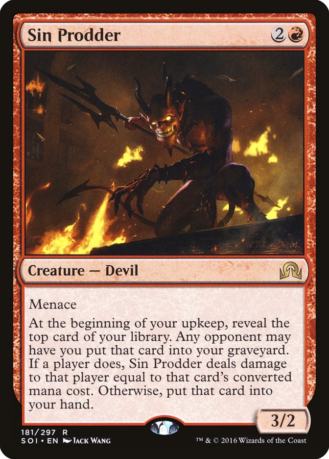 Sin Prodder [Shadows over Innistrad] Foil