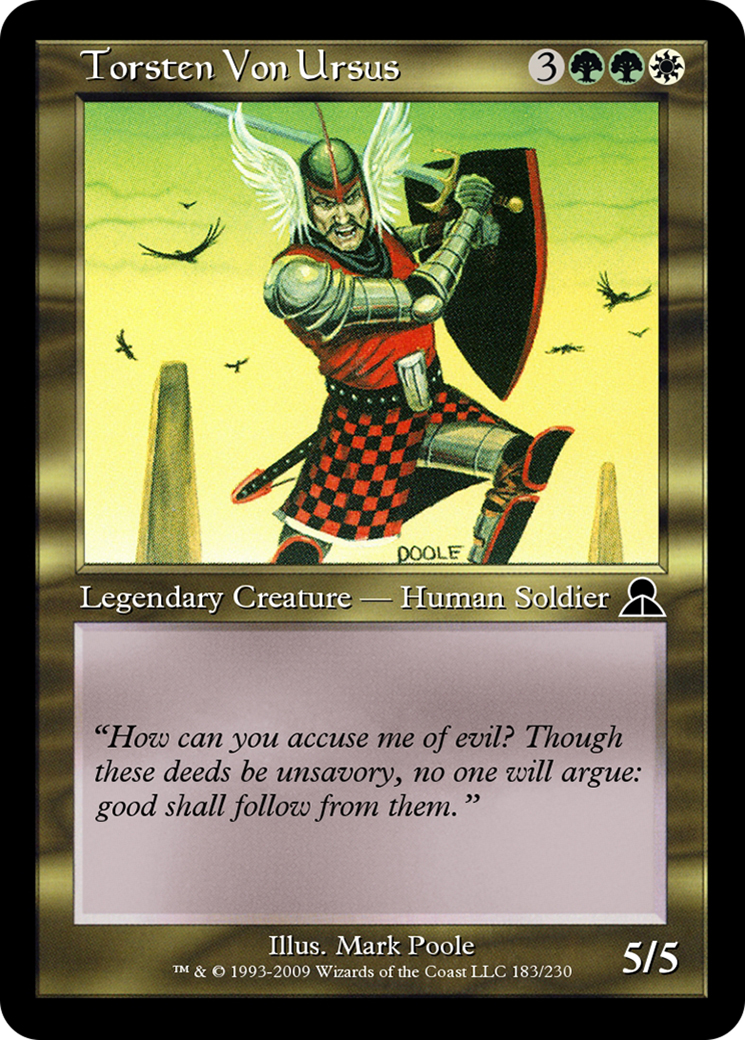 Torsten Von Ursus  [Masters Edition III] Foil