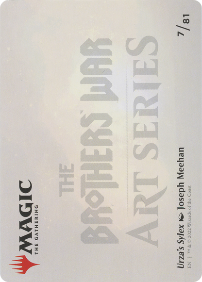 Urza's Sylex // Urza's Sylex  [The Brothers' War Art Series] (Borderless)