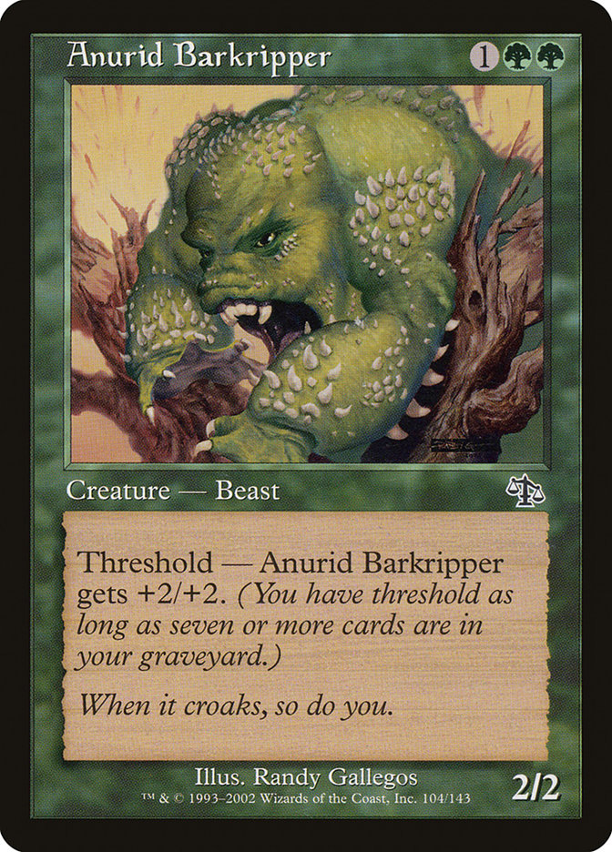 Anurid Barkripper [Judgment] Foil