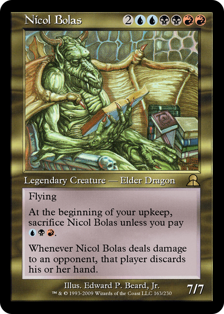 Nicol Bolas  [Masters Edition III] Foil