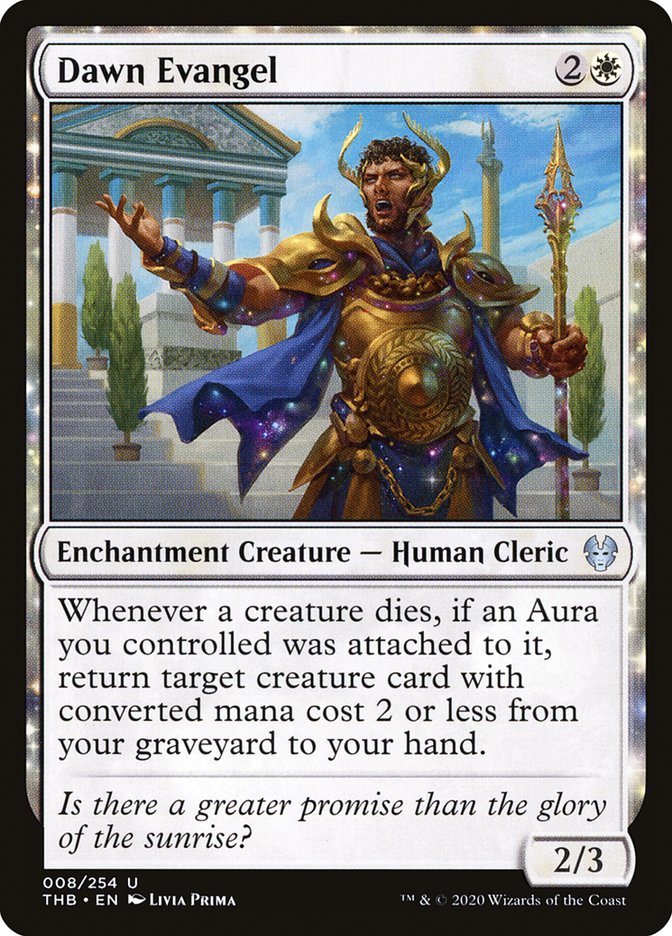 Dawn Evangel [Theros Beyond Death] Foil