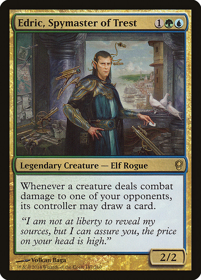 Edric, Spymaster of Trest [Conspiracy] Foil