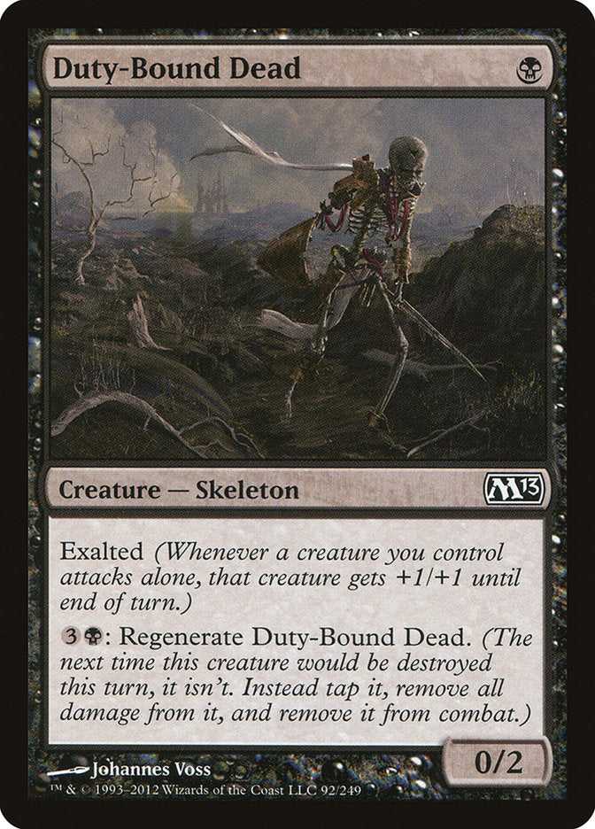 Duty-Bound Dead [Magic 2013] Foil
