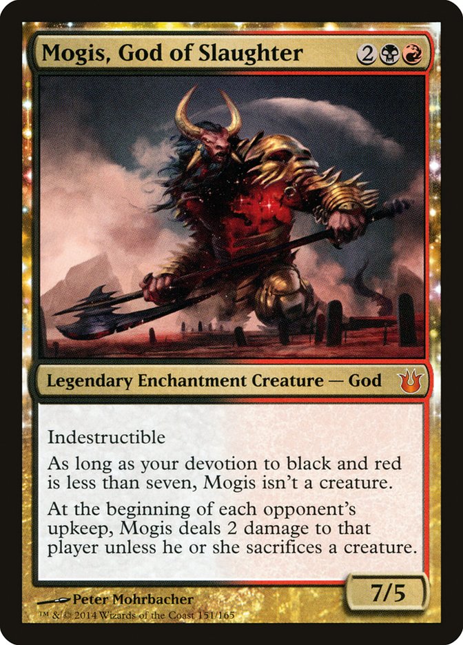 Mogis, God of Slaughter [Born of the Gods] Foil
