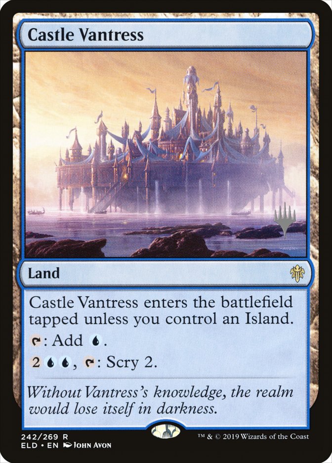 Castle Vantress (Promo Pack) [Throne of Eldraine Promos] Foil