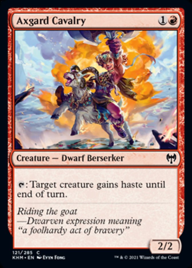 Axgard Cavalry [Kaldheim] Foil